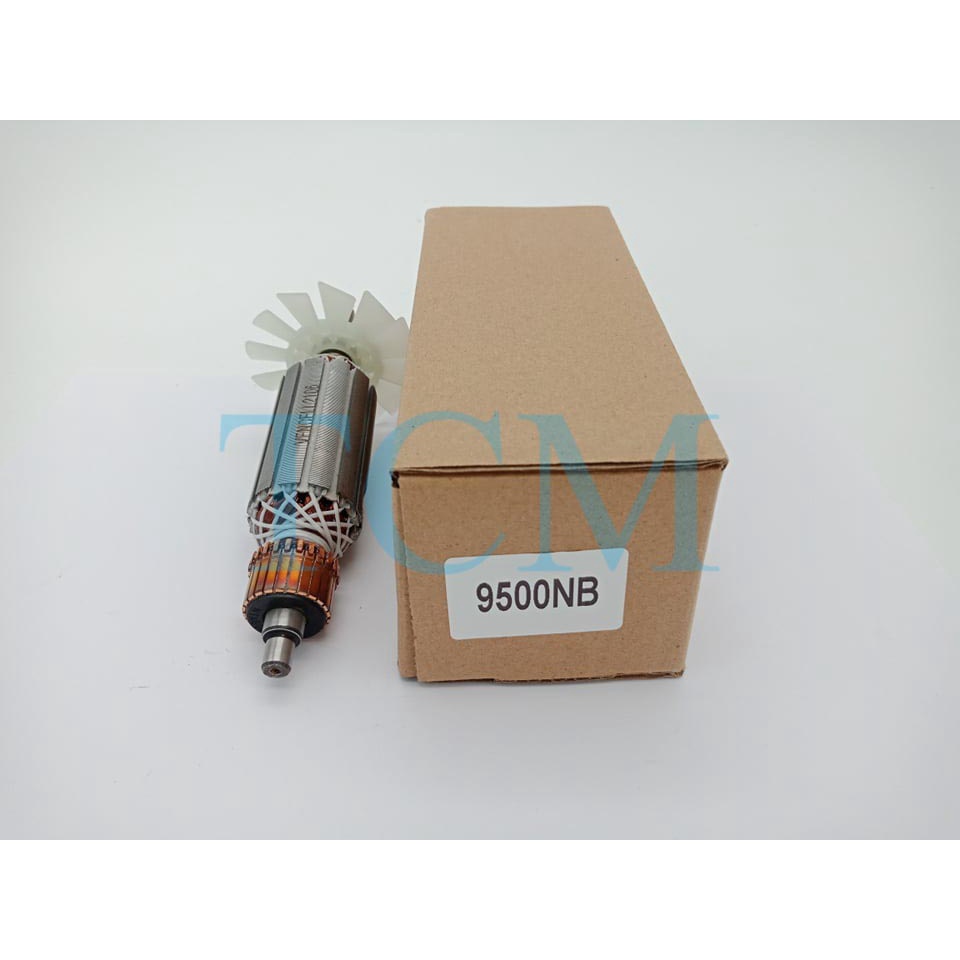 ทุ่น Armature หินเจียร 4 นิ้ว Makita 9500NB : น้ำตาล / SARED