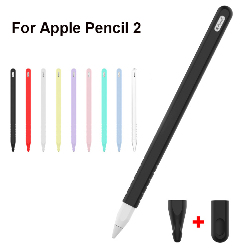 เคสปากกาสไตลัส ซิลิโคน บางพิเศษ ปลอกปลายปากกา กันลื่น สําหรับ For Apple IPad Pencil Gen 2