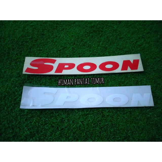 สติ๊กเกอร์ SPOON....