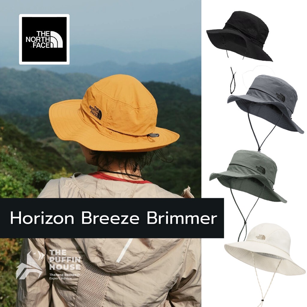 THE NORTH FACE Horizon Breeze Brimmer หมวกทรงบัคเก็ต ปีกกว้าง กันแดด