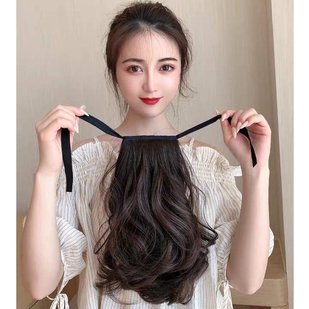วิกหางม้าผูก ห้ามพลาด หางม้าผูกลอนสั้น ผมสวย ดูเป็นธรรมชาติสุดๆ ไม่หนัก สินค้าพร้อมส่ง ส่งในไทย