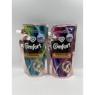 COMFORT คอมฟอร์ท ผลิตภัณฑ์ปรับผ้านุ่ม สูตรลดรอยยับ แบบเติม 490 มล.