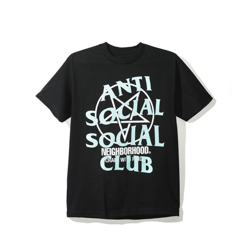 Anti Social Social Club x Neighborhood Black Tee