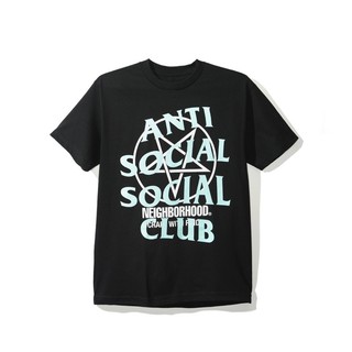 Anti Social Social Club x Neighborhood Black Tee