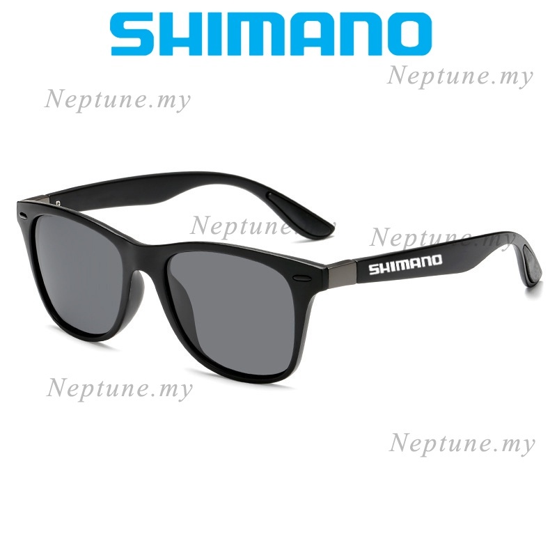 [คลังสินค้าพร้อม] SHIMANO แว่นกันแดดโพลาไรซ์ตั้งแคมป์เดินป่าตกปลา UV400 แว่นตา - รูปที่ 6