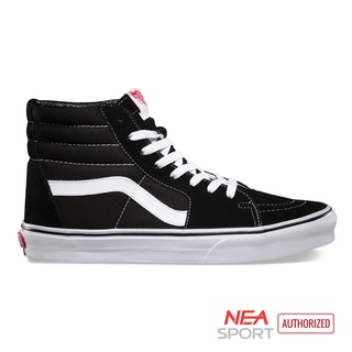 Vans Sk8 Hi (Classic) Black/White รองเท้า แวนส์ หุ้มข้อ ได้ทั้งชายหญิง -- ของแท้ Authorized Dealer --