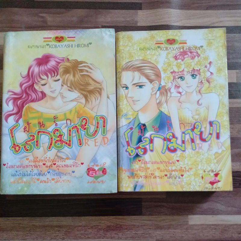 หนังสือการ์ตูนหมึกจีน ฝันรักโลกมายาREDเรื่องเดียวกับ(อยากให้รักนี้เป็นของเรา)ผลงานKOBAYASHI HIROMI