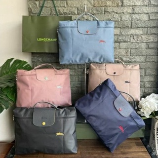 กระเป๋าถือทรงแมชเซนเจอร์ กระเป๋าคอมพิวเตอร์ ลองชอมL.C LE PLIAGE CLUB BRIEFCASE S MESSENGER