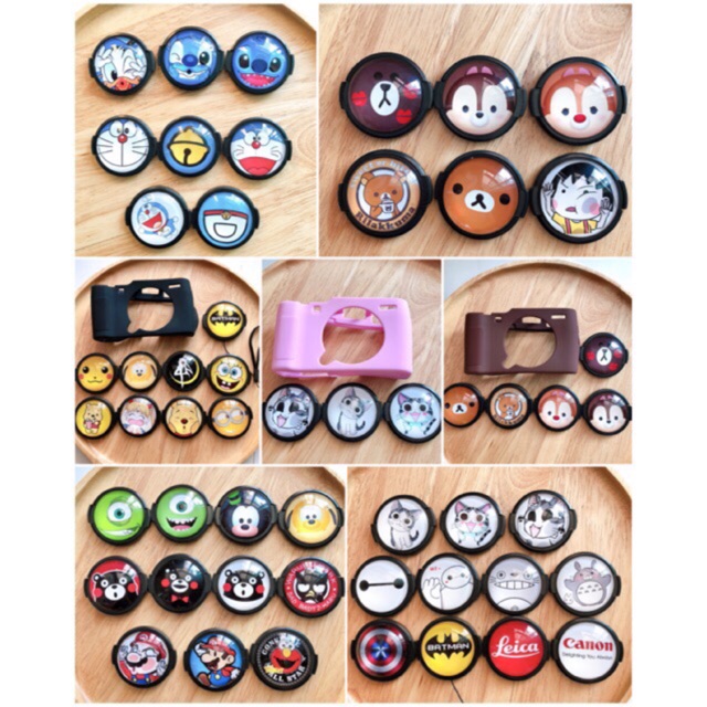 ฝาปิดเลนส์ 52mm. 15-45mm fuji xa-5 /xa7 /xt-100/200 ลายอ่านรายละเอียดก่อนสั่งจ้า รุ่นใหม่ล่าสุด งาน 3D มีเชือกกันฝาหาย