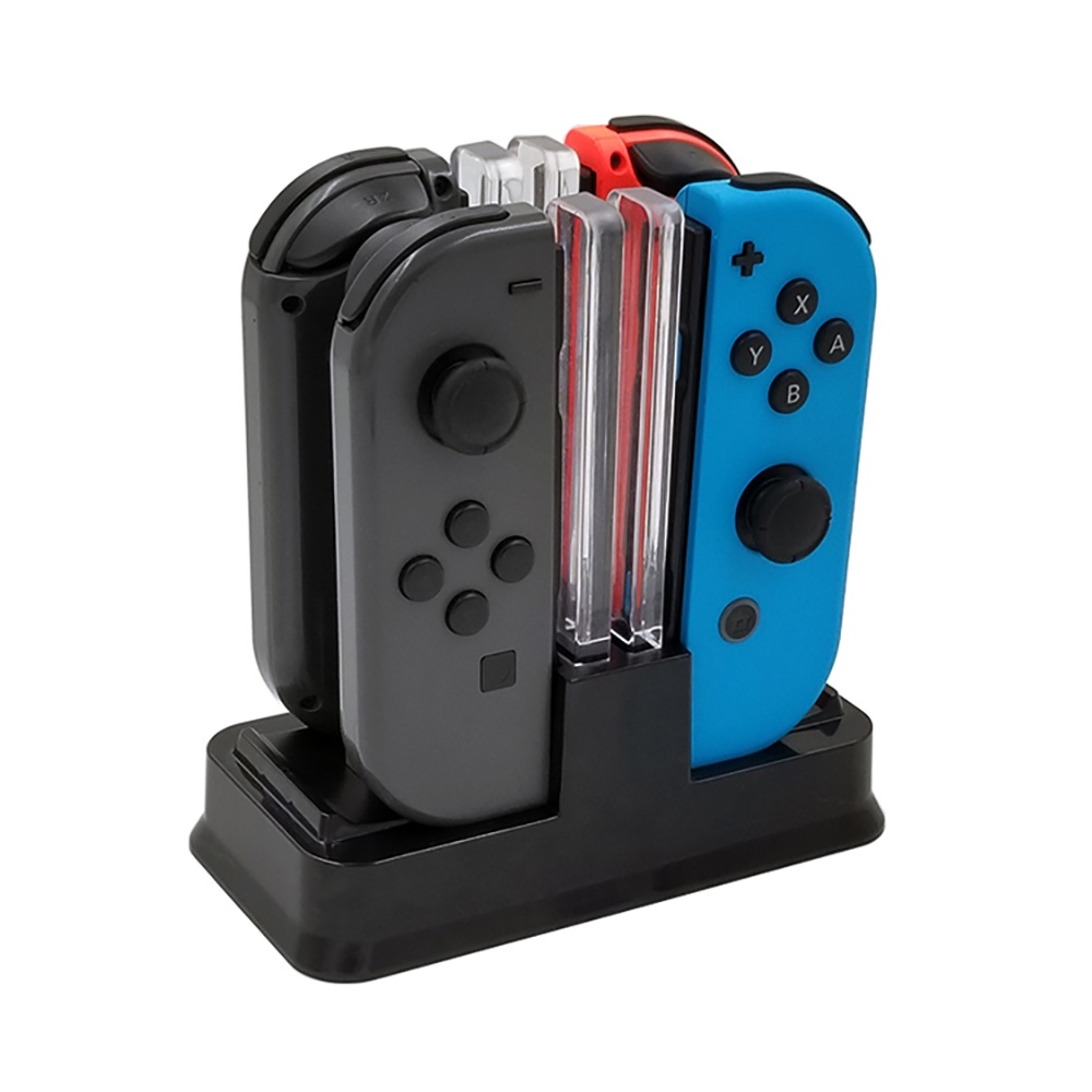 แท่นชาร์จจอย Con และ จอย Pro มีไฟบอกสถานะ ยี่ห้อ iPlay [Charging Dock For Nintendo Switch Joy-Con & Pro Controller]