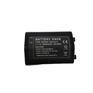 Nikon Replacement for Nikon EN-EL4 Battery, UK Rechargeable Battery for Nikon EN-EL4