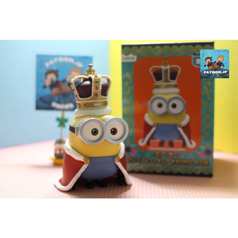 พร้อมส่ง 🇯🇵💛🌈 Minion Sega Premium Figure King Bob มือ1