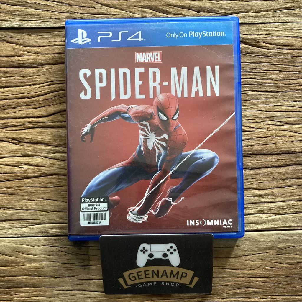 PS4 มือ2 Marvels Spider - Man (R3ASIA)ไม่มีCODE DLC Marvel Spiderman ...