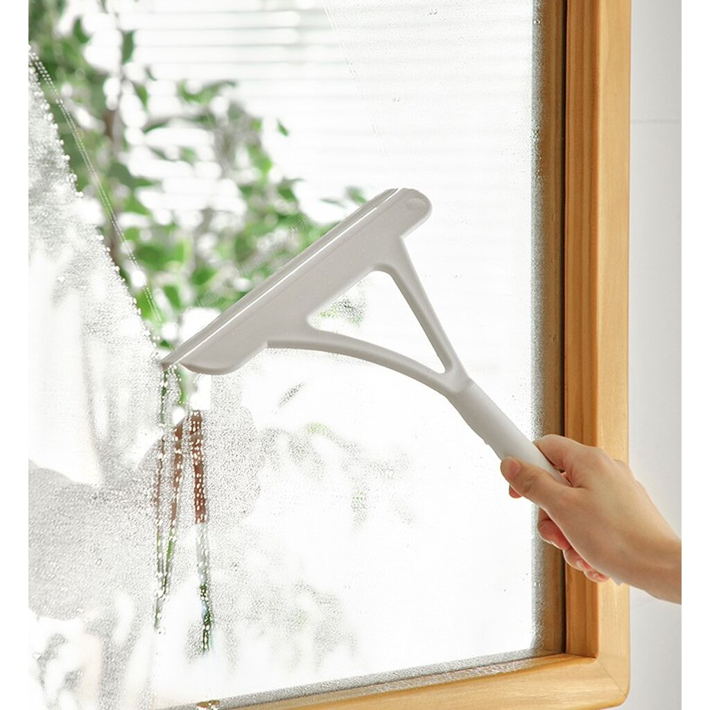 Omocha | ไม้รีดน้ำกระจก Squeegee ที่ปาดน้ำซิลิโคน สำหรับห้องน้ำ กระจก และเคาน์เตอร์