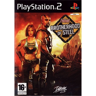 Fallout: Brotherhood of Steel PS2 แผ่นเกมส์PS2 เกมเพล2 แผ่นไรท์