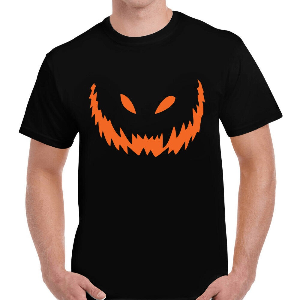 Spooky Face Popular Creative Tee Men Clothes