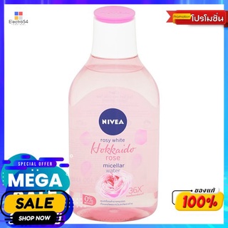 นีเวียไวท์ ฮอกไกโดโรส ไมเซล่า 400มล.ผลิตภัณฑ์ดูแลผิวหน้าNIVEA WHITE HOKKAIDO ROSE MICELLAR 400ML