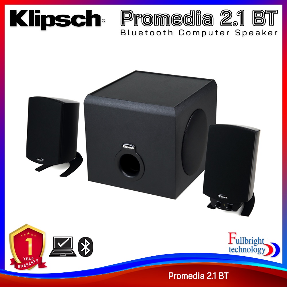 Klipsch Promedia 2.1 Bluetooth Computer Speakers ลำโพงสำหรับคอมพิวเตอร์ รับประกันศูนย์ไทย 1 ปี