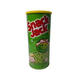 สแน็คแจ๊ค SNACK JACK Wasabi Flavor สูตรเจ Vegetarian Net Weight 115g สีเขียว,เหลือง 1กระป๋อง/บรรจุ 115gราคาพิเศษพร้อมส่ง