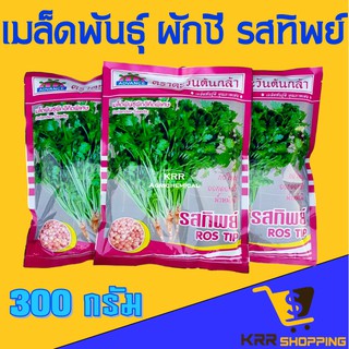 เมล็ดพันธุ์ผักชี รสทิพย์ ตะวันต้นกล้า (ผักชีรสทิพย์) 300 กรัม