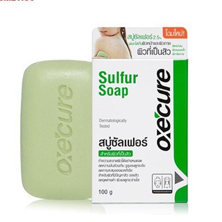 Oxe Cure อ๊อกซี เคียว ซัลเฟอร์ โซพ 100  กรัม