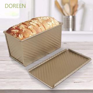 DOREEN Loaf Pan Non-Stick Pastry Kitchen Tool With Lid Toast Pullman Loaf Pan