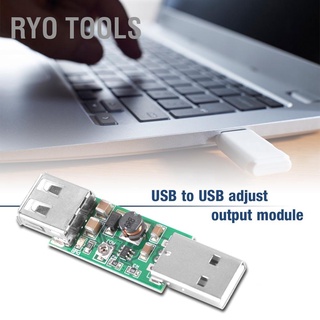 Ryo เครื่องมือ Usb To 5V 6-15V เอาท์พุท Dc-Dc โมดูลแปลงสเต็ปอัพ