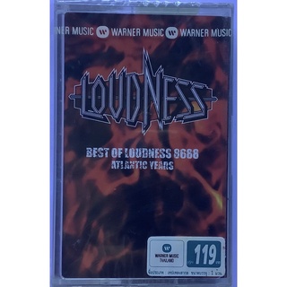 Cassette Tape เทปคาสเซ็ตเพลง Loudness Best Of Loudness 8688 Atlantic Years ลิขสิทธิ์ ซีล