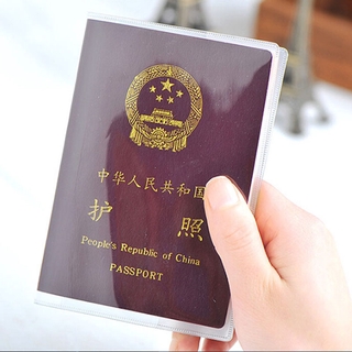 Amth❀เคสใส สําหรับใส่หนังสือเดินทาง บัตรประจําตัวประชาชน เดินทาง