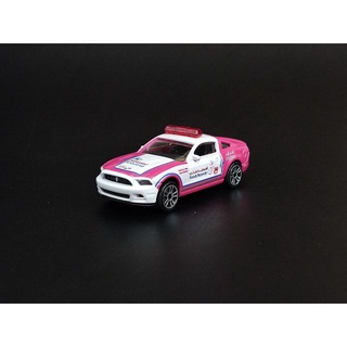 majorette ford mustang boss สีชมพู ลายตำรวจ Dubai