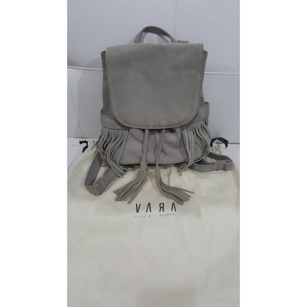 กระเป๋า VARA Brand - The Undressed To Go Donkey (Grey) -  Backpack and Crossbody