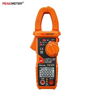 Peakmeter Pm 2118 S เครื่องทดสอบแรงดันไฟฟ้า Ac / Dc Clamp