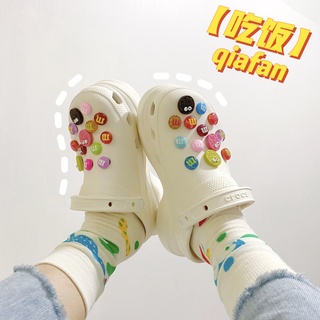 ใหม่ jibz croc s Charmbuttonфф - ธีมบอลขนปุยน่ารัก อุปกรณ์เสริม สําหรับตกแต่ง diy 2021 #3