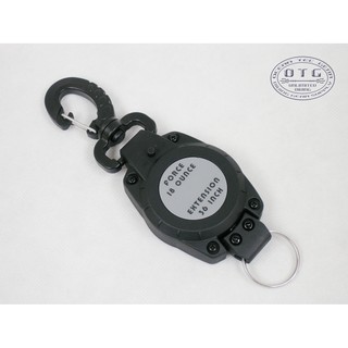 OTG Scuba Diving Plastic Snap Deluxe Retractor with Lock, Extend up to 36 inch. #OG-119