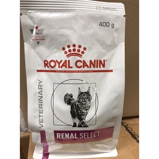 Royal Canin Renal Select 400g. อาหารแมวโรคไต สูตรกินง่าย