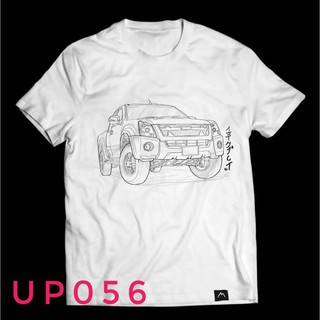 เสื้อยืด ลายเส้น รถกระบะ (up056)