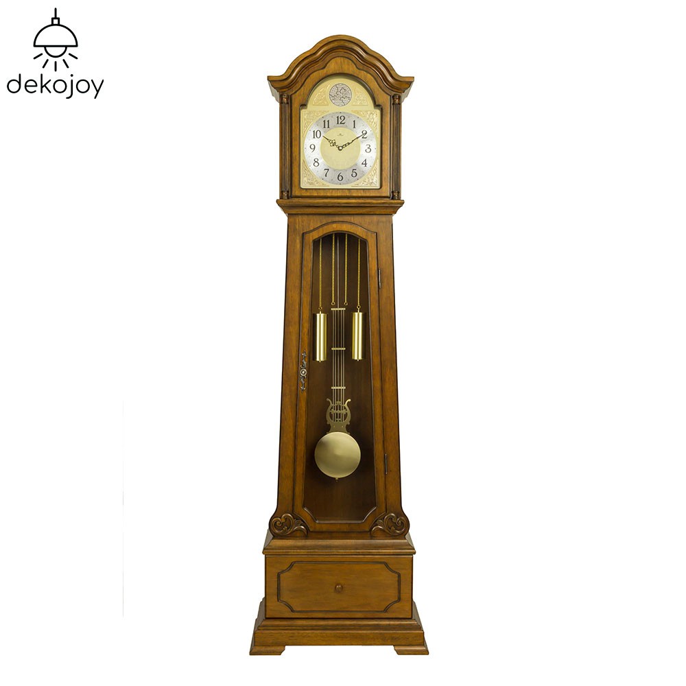 DOGENI นาฬิกาตั้งพื้น รุ่น GCW002DB ขนาด นาฬิกาโบราณ ตั้งพื้นไม้ นาฬิกาลูกตุ้มอเสียงระฆัง หรือเสียงดนตรี ร้าน Dekojoy