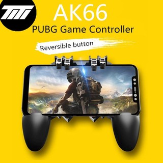 AK66 ใหม่ล่าสุด ด้ามจับ PUBG พร้อมปุ่มยิง PUBG / Free Fire จอยเกม จอยเกมส์ จอยเกมส์มือถือ จอยเกมส์ pubg ฟีฟาย