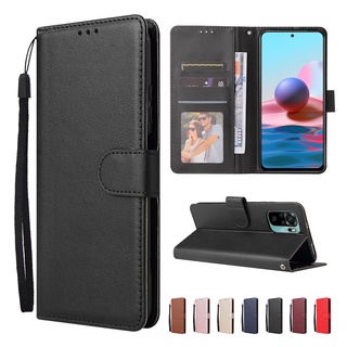 เคสฝาพับหนัง Redmi Note11pro/11pro 5G/Note 11/11S/Note 10/10s/10 Pro/10 5G/Note 5/Note 6/Note 7/Poco F3/Redmi 9 9A 9C S2