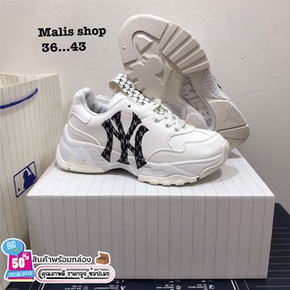 รองเท้าMLB BIG BALL CHUNKY SNEAKER📌สินค้าพร้อมกล่อง *มี 6 สี* sz.36-45 ใส่สบาย รองเท้าใส่เที่ยว รองเท้าเพิ่มความสูง