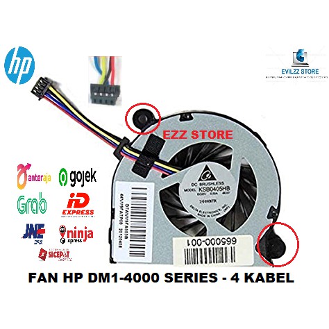 HP FAN DM1-000 DM1-010US DM1-013A DM1-082SA DM1-125EA 4PIN 4 สาย 4 PIN CABLE ใหม่