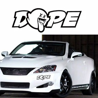 สติกเกอร์ ลายตลก dope