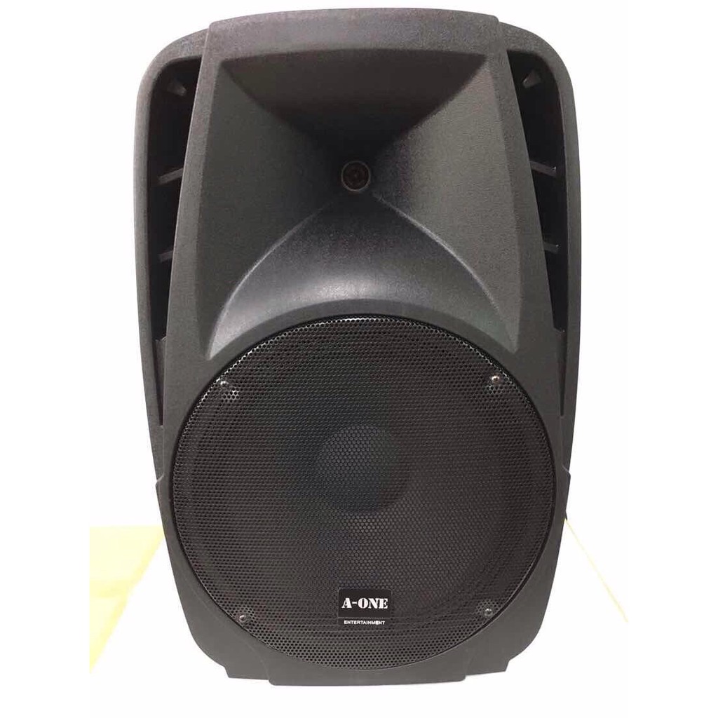 ตู้ลำโพงพลาสติก ตู้ลำโพงไฟเบอร์ ลำโพงกลางแจ้ง P.A.15นิ้ว 600วัตต์ Professional SPEAKER รุ่น 1502 (1ใ