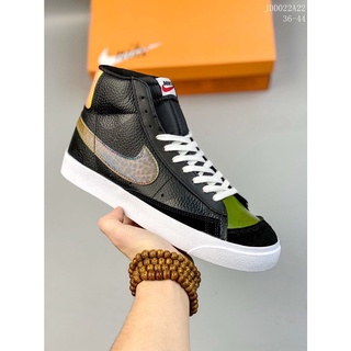 Nike Blazer Mid ย้อนยุค แฟชั่น รองเท้าลำลอง รองเท้ากีฬา รองเท้าเทรนนิ่งน้ำหนักเบา รองเท้าวิ่ง 36-44 สี-3