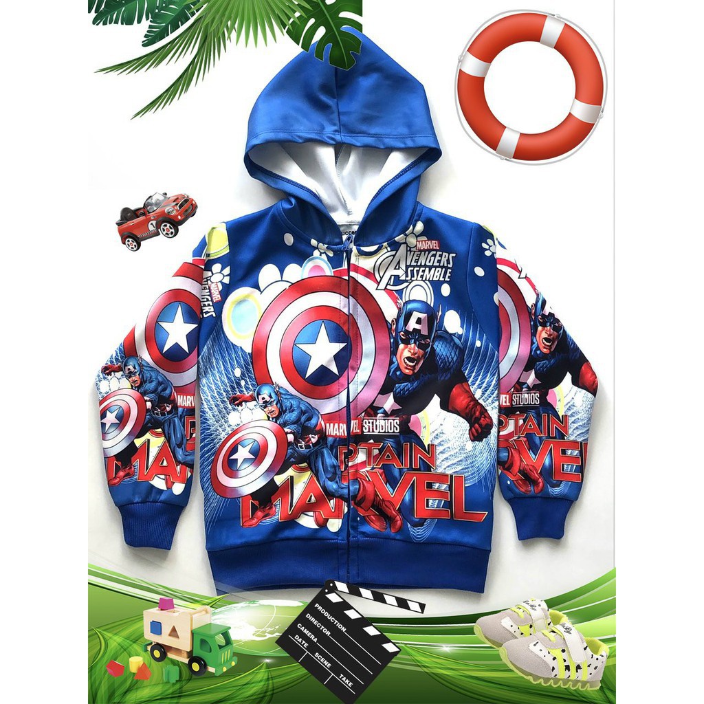 Superman Jacket for Boys ตั้งแต่ 16-50kg สินค้าคุณภาพสูง