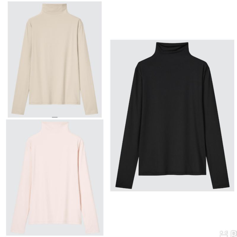 Uniqlo Cufflinks Airism UV Protection คอเต ่ าสูง ORI STORE