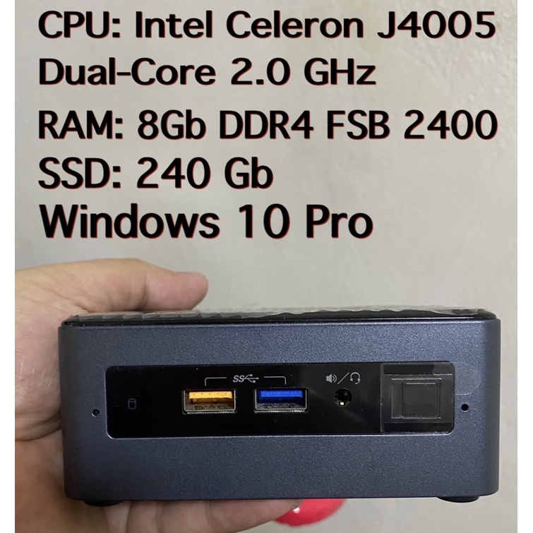 Mini Pc intel nuc J4005