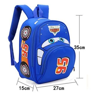 กระเป๋าสะพายหลัง กระเป๋าเป้เด็ก ลายรถ งาน3D มี4สี พร้อมส่ง (มีเก็บเงินปลายทาง)