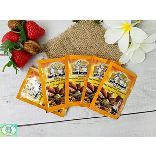 ยีสต์ผงสำเร็จรูป สำหรับทำขนมปังคีโต 1 ซอง 11 กรัม 20 บาท instant dry yeast