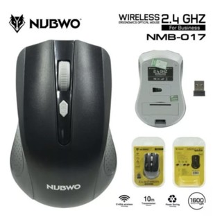 เมาส์ไร้สาย NUBWO NMB-017 Wireless Silent Mouse สีสันสดใส ราคาถูก พร้อมส่ง ส่งไว